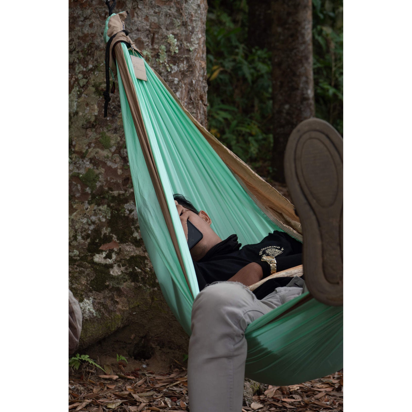 Original Hammock Ticket To The Moon TMO7172 Hammocks 320 x 200 cm / Mint/Ice Brown
