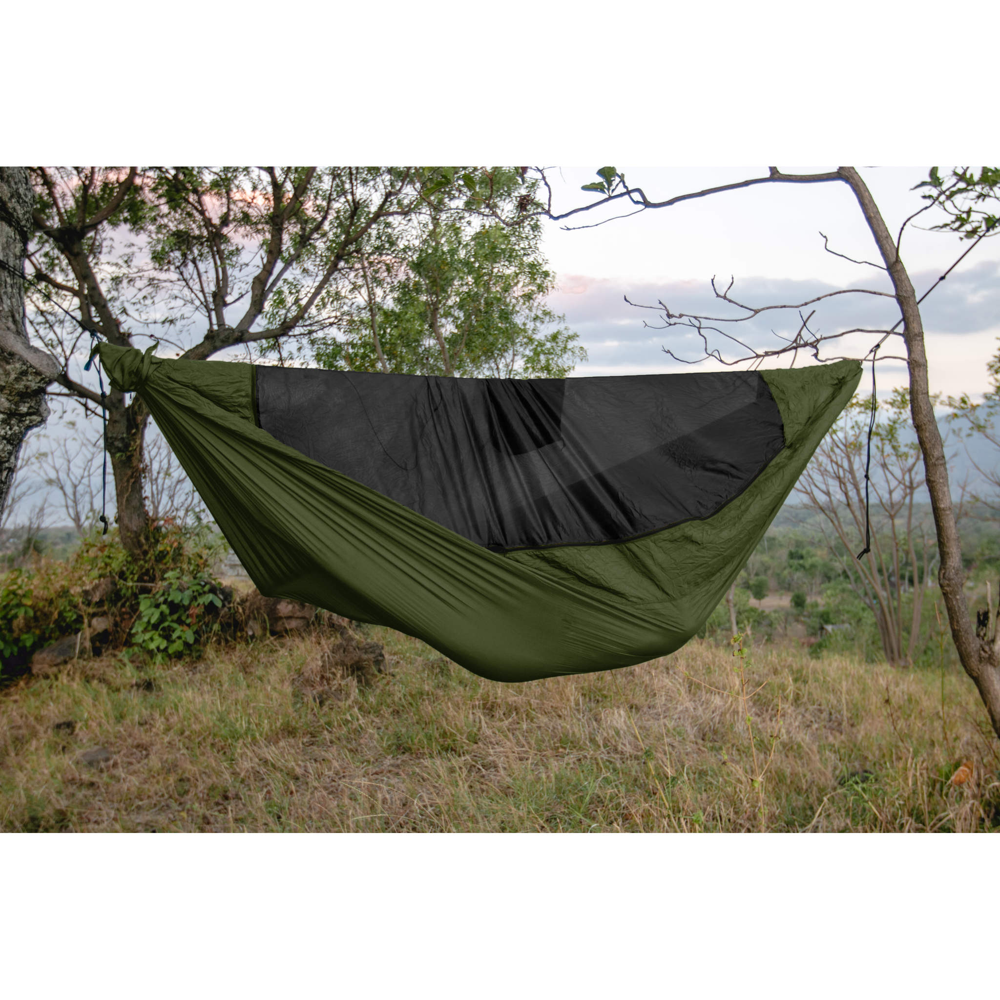Ticket To The Moon | Pro Hängematte | Outdoor-Hängematte | Army Green
