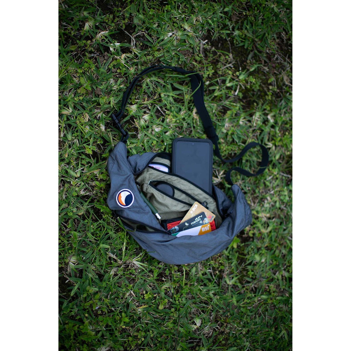 Sling Bag Basic Ticket To The Moon TMSLBB03 Sling Bags One Size / Dark Grey