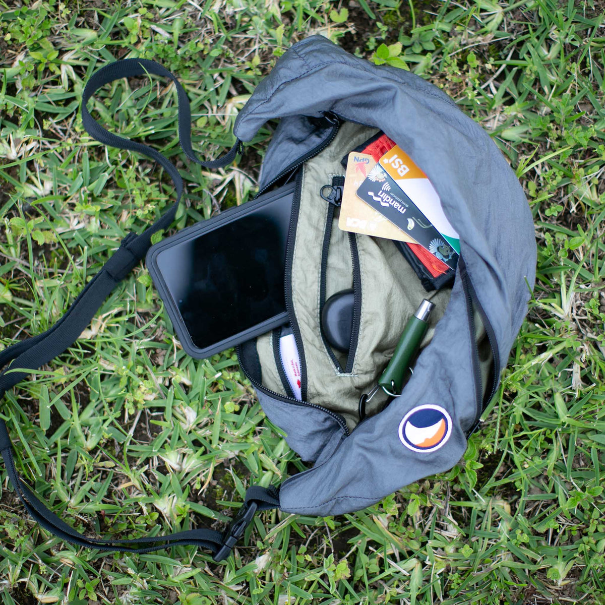 Sling Bag Basic Ticket To The Moon TMSLBB03 Sling Bags One Size / Dark Grey