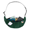 Upcycled Sling Bag Ticket To The Moon TMSLB0505 Sling Bags One Size / Dark Green