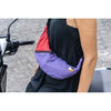 Upcycled Sling Bag Ticket To The Moon TMSLB3034 Sling Bags One Size / Purple/Burgundy