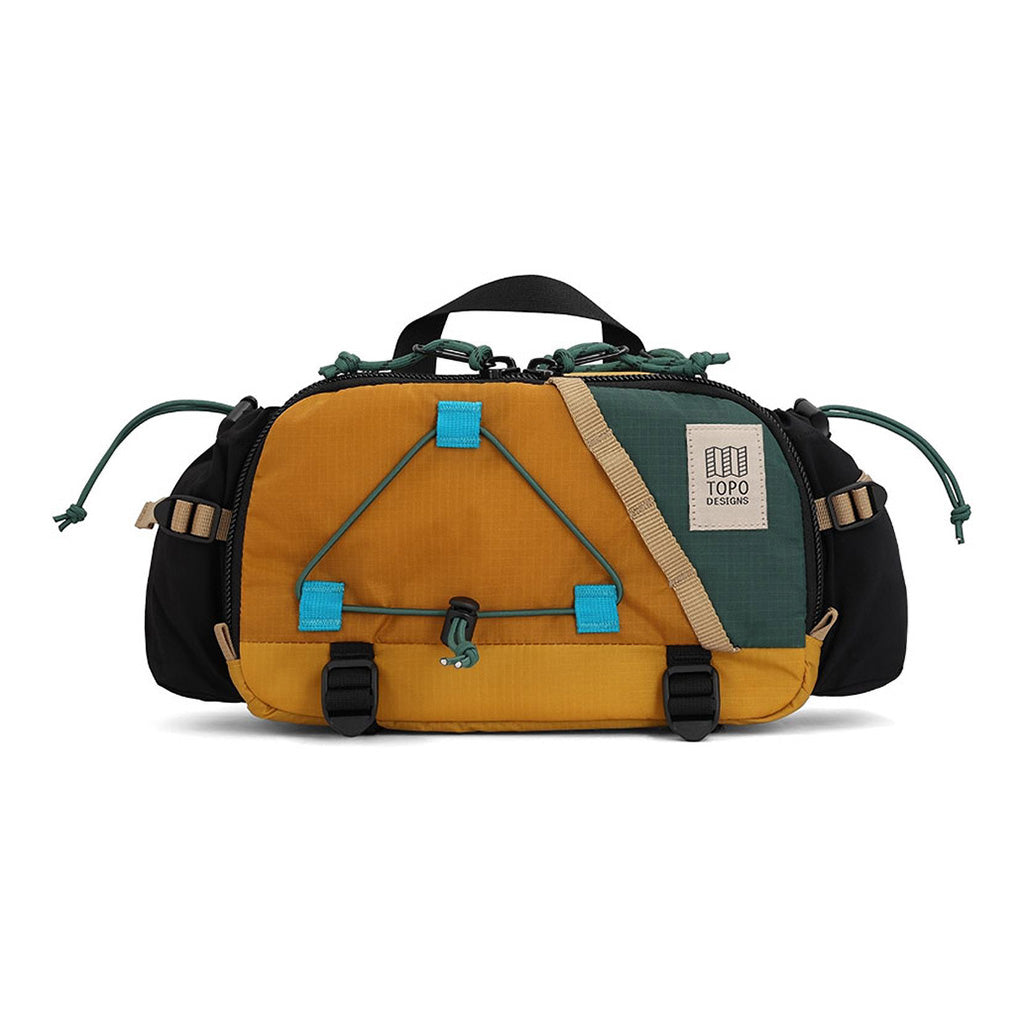 Mountain Hydro Hip Pack Topo Designs 932429755 Sling Bags 4.4L / Mustard/Forest