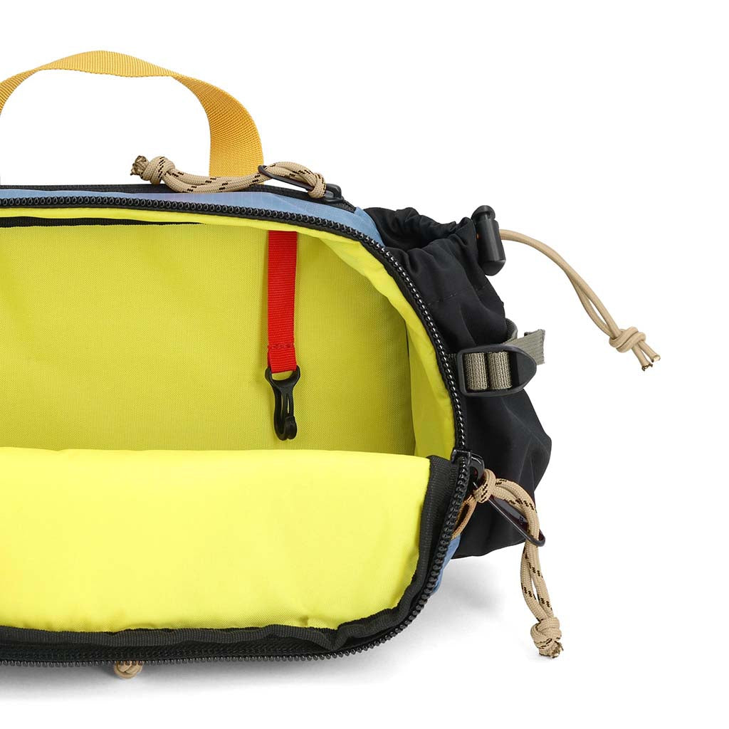 Mountain Hydro Hip Pack Topo Designs 932429461000 Sling Bags 4.4L / Stone Blue/Bone White