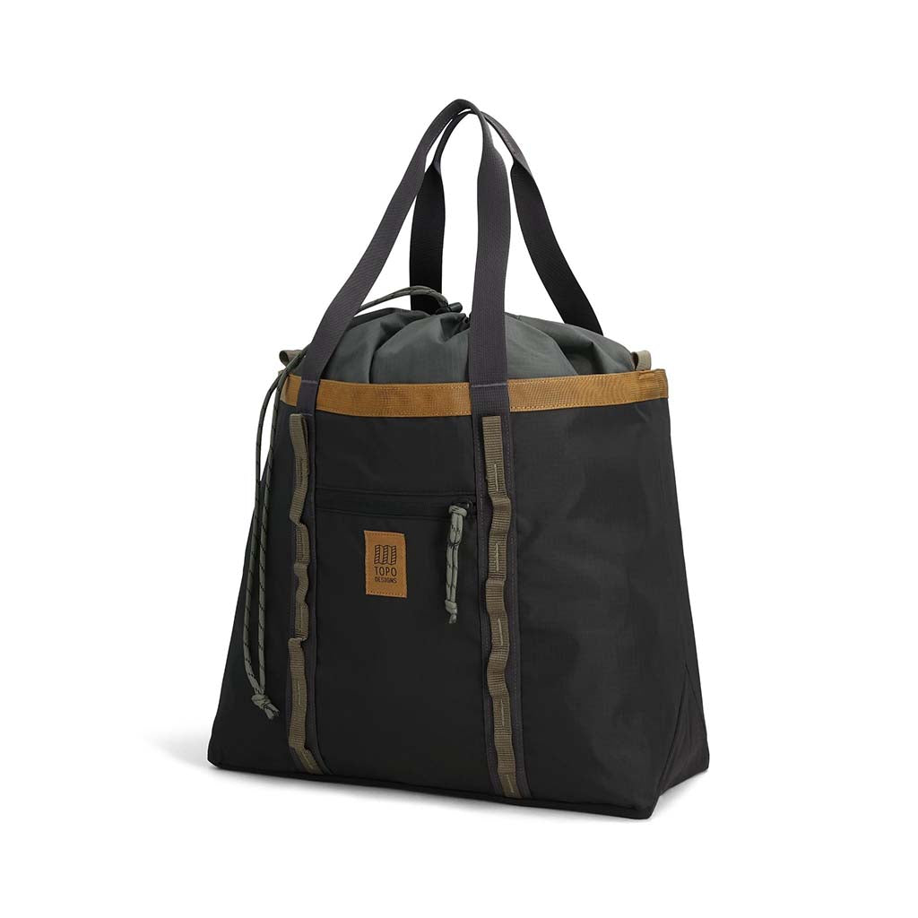 Mountain Utility Tote Topo Designs 932431024000 Gear Totes 33L / Black/Neutral