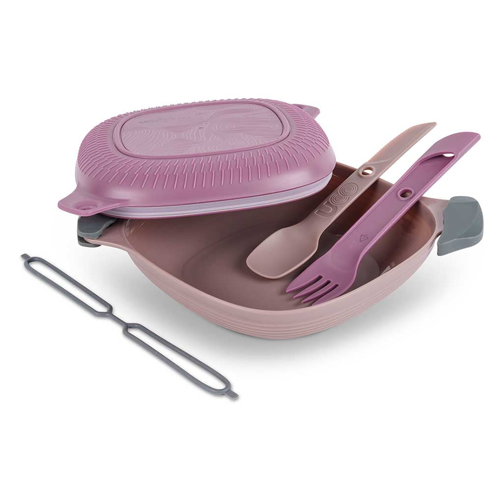 ECO 5 piece Mess Kit UCO Gear UCO111PUR Food Containers 5 Piece / Plum Purple
