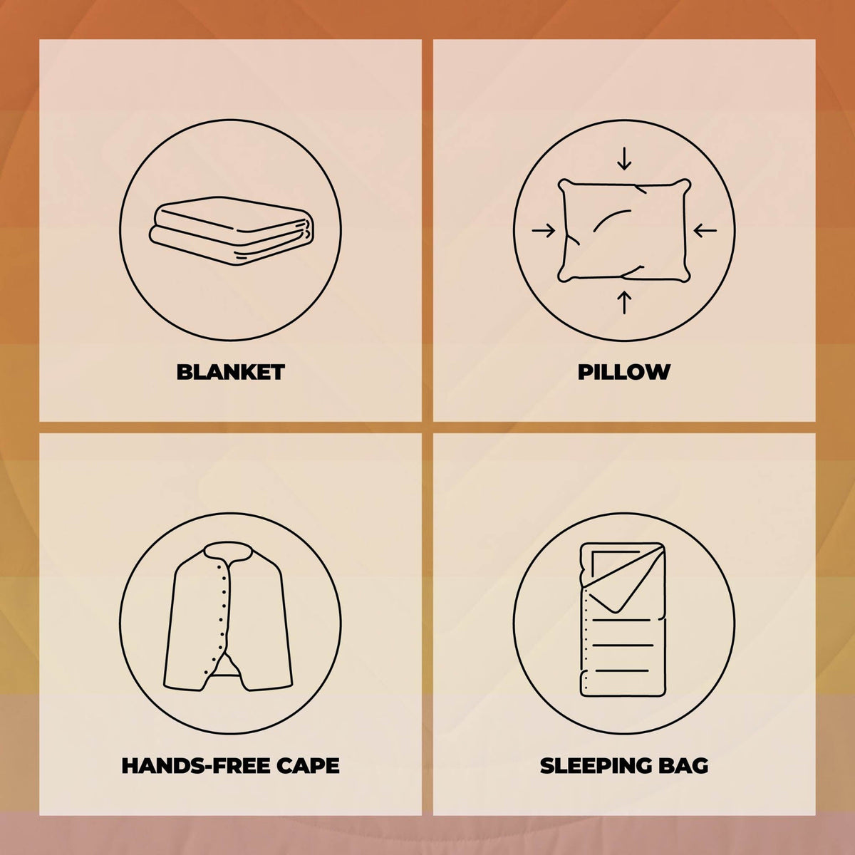 CloudTouch Blanket Voited V2501BLCTCGLD Blankets One Size / Golden drift