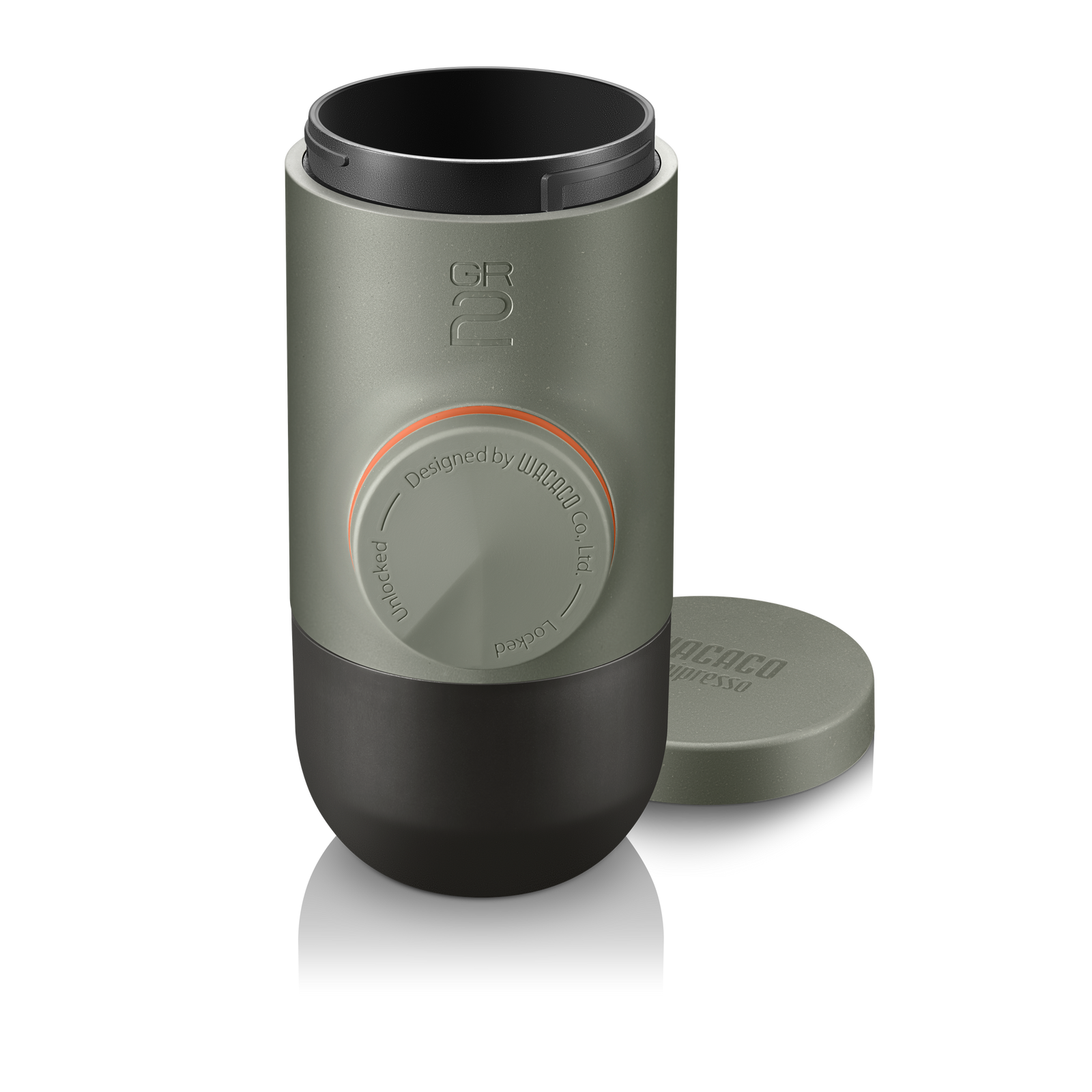 Minipresso GR2 Wacaco 4897066230955 Coffee Makers One Size / Gray Olive