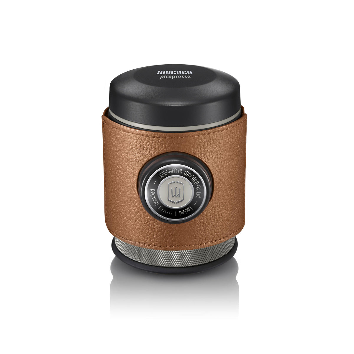 Picopresso Protective Sleeve Wacaco 4897066230863 Coffee Maker Accessories One Size / Black/Tan