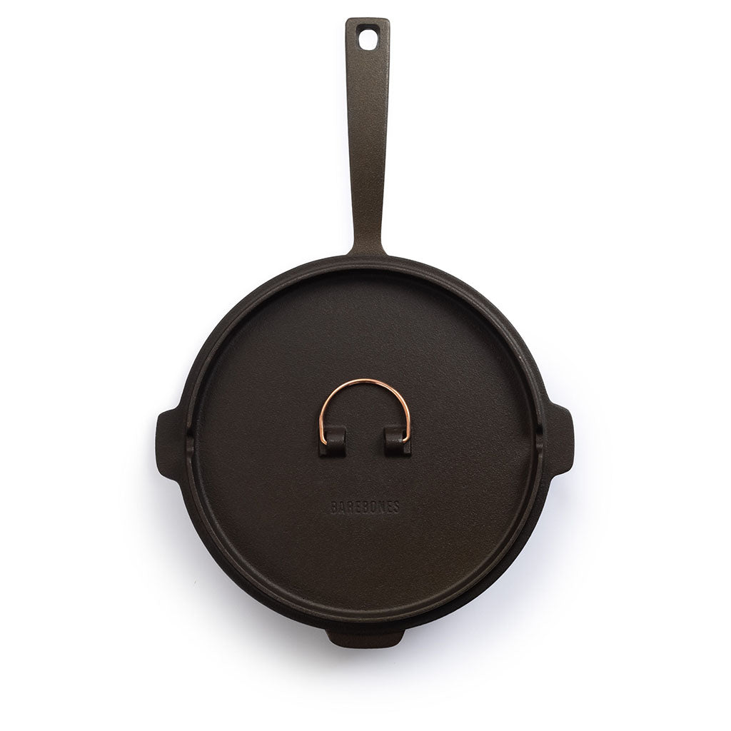 All-in-One Cast Iron Skillet | 10-inch Barebones Living CKW-317 Pots & Pans One Size / Black