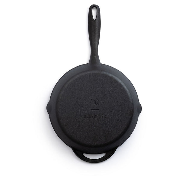 Cast Iron Skillet Barebones Living CKW-302 Pots & Pans 10-inch / Black