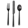 Matte Flatware | Set of 2 Barebones Living CKW-370 Cutlery Sets One Size / Slate Grey