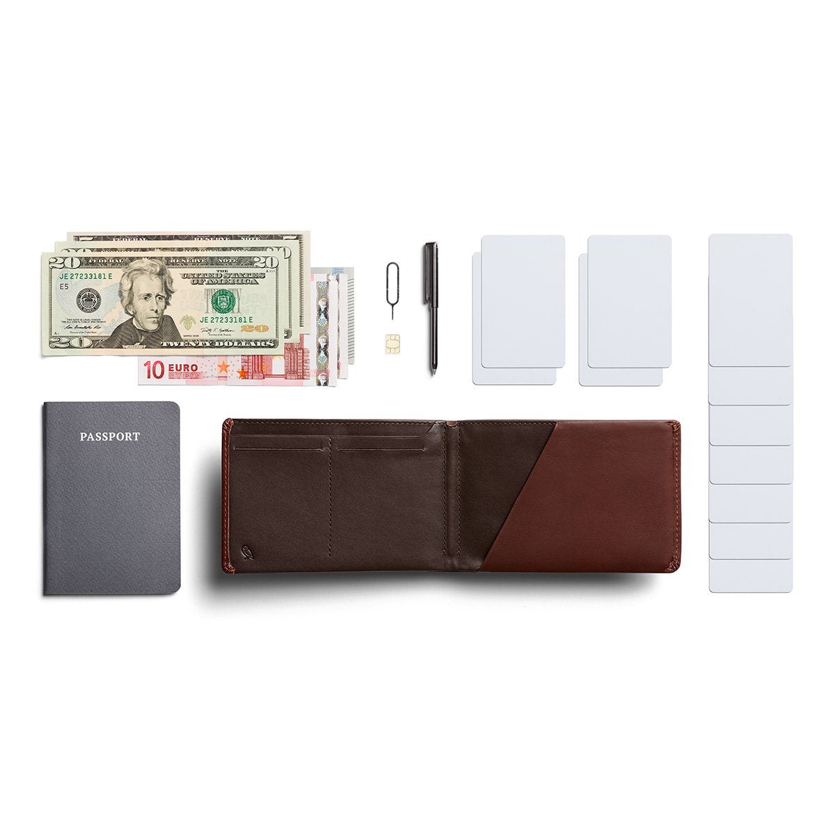 Travel Wallet - RFID Bellroy WTRB-COA-301 Wallets One Size / Cocoa