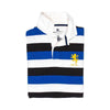 Addison 1871 Rugby Shirt Black & Blue 1871 Shirts - Rugby Shirts