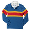 Outdoor Heritage Rugby Shirt Black & Blue 1871 Rugby Shirts