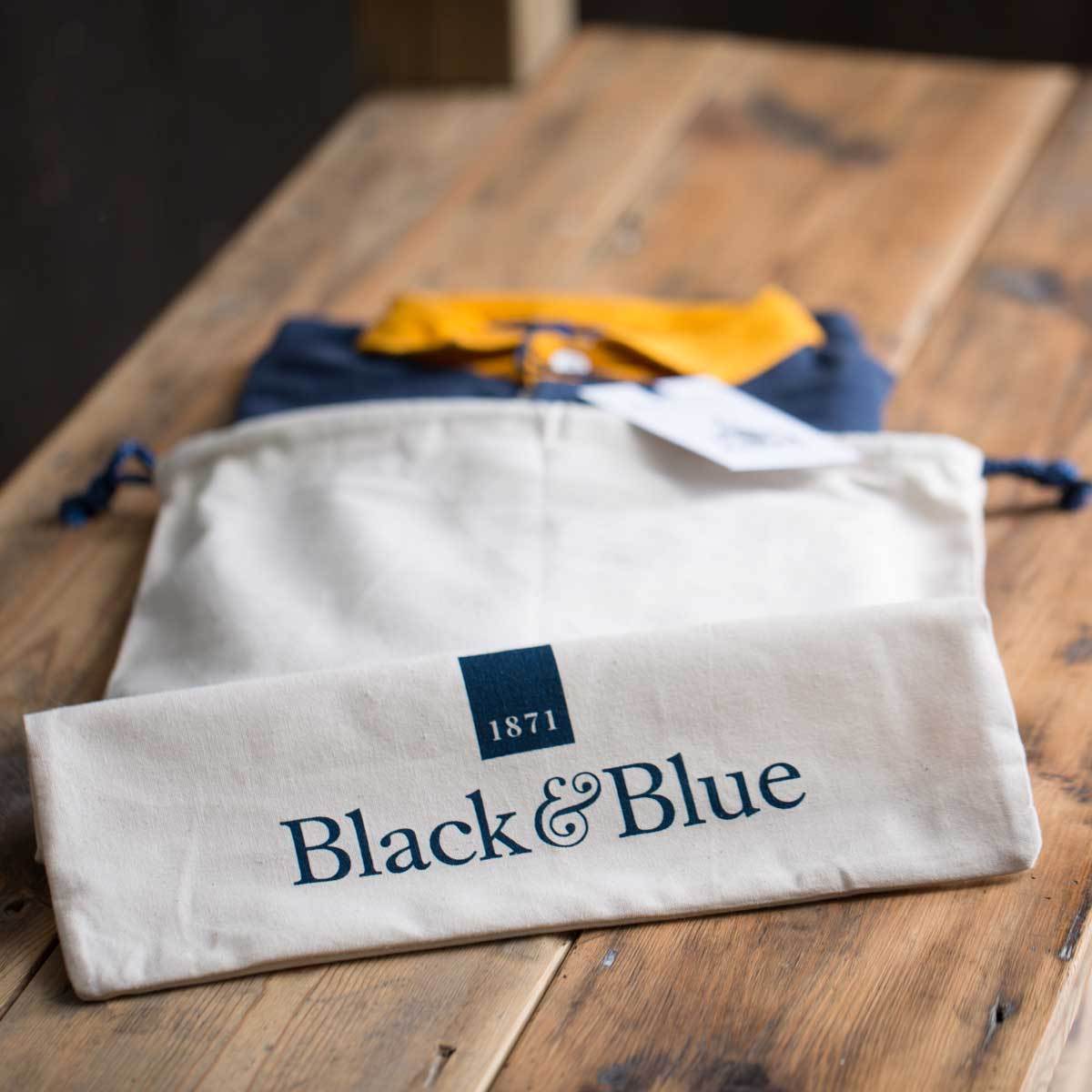 Ravenscourt Park 1871 Rugby Shirt Black & Blue 1871 Shirts - Rugby Shirts
