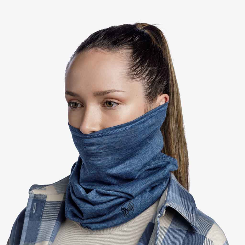 Merino Lightweight BUFF 117819.759 Neck Gaiters One Size / Tempest