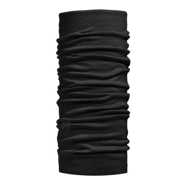 Merino Lightweight Wool BUFF BUFF 100637.00 Neck Gaiters One Size / Solid Black