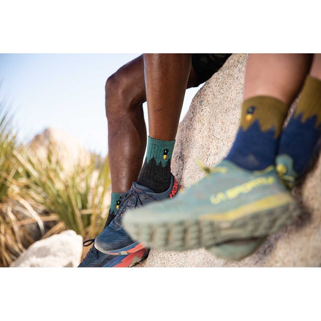Number 2 Micro Crew Midweight w/ Cushion | Men's Darn Tough Socks