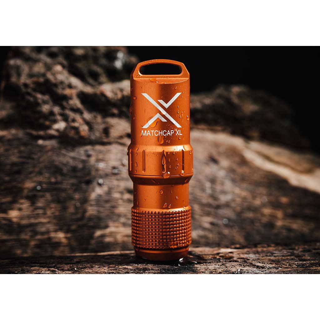 Matchcap XL Exotac 91037401540 Firestarters One Size / Gunmetal