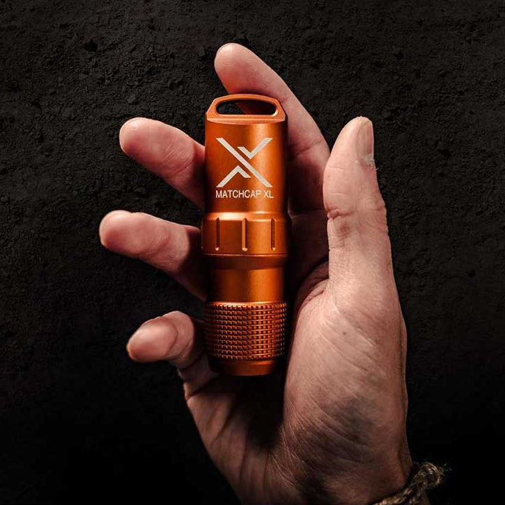 Matchcap XL Exotac EXOMATCHXL-OD Firestarters One Size / Olive Drab