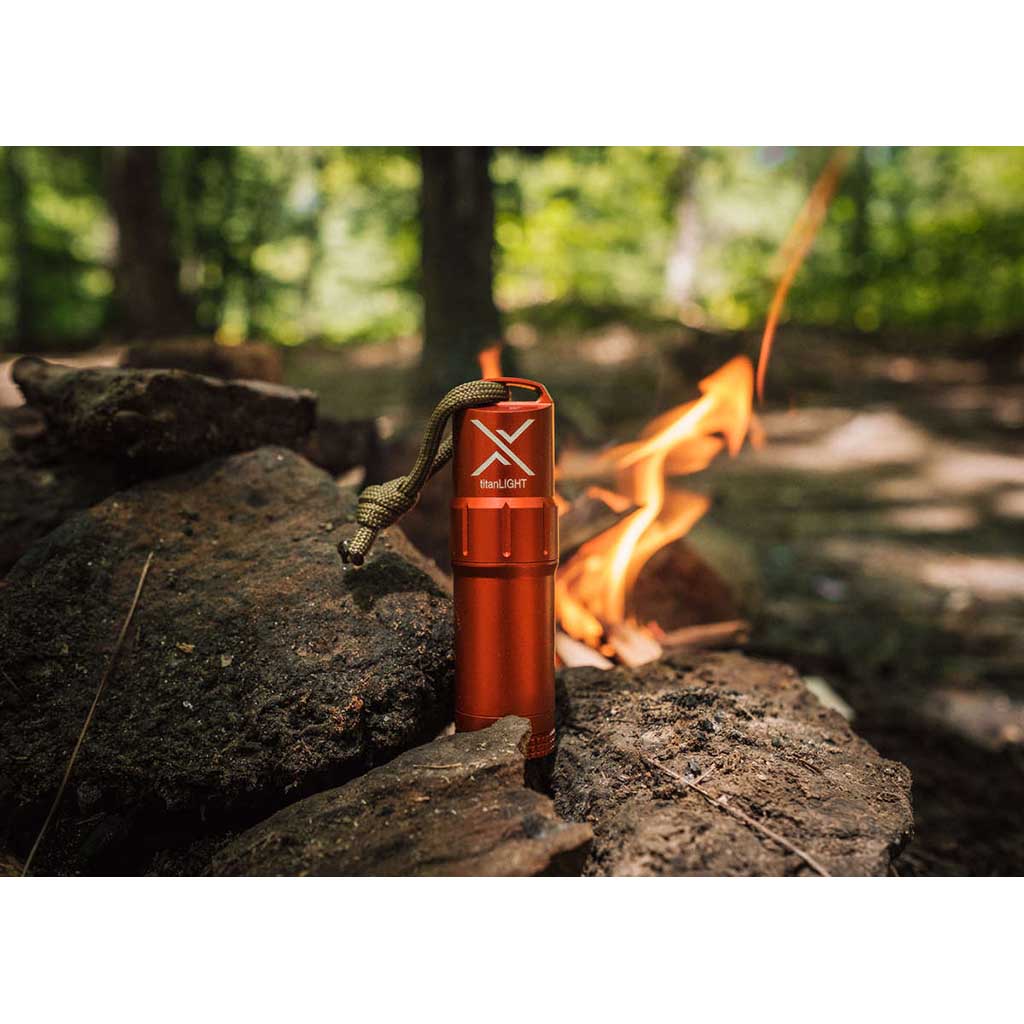 titanLIGHT Lighter Exotac TITANLIGHT-BLK Firestarters One Size / Black