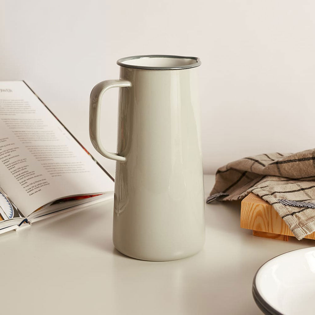 3 Pint Jug Falcon Enamelware Jugs 3 Pints / Oyster Grey