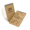 80-Page Steno Book Field Notes FN-07 Notebooks One Size / Brown