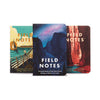 National Parks A | 3-Pack Field Notes FNC-43a Notebooks 3 Pack / Multi colour