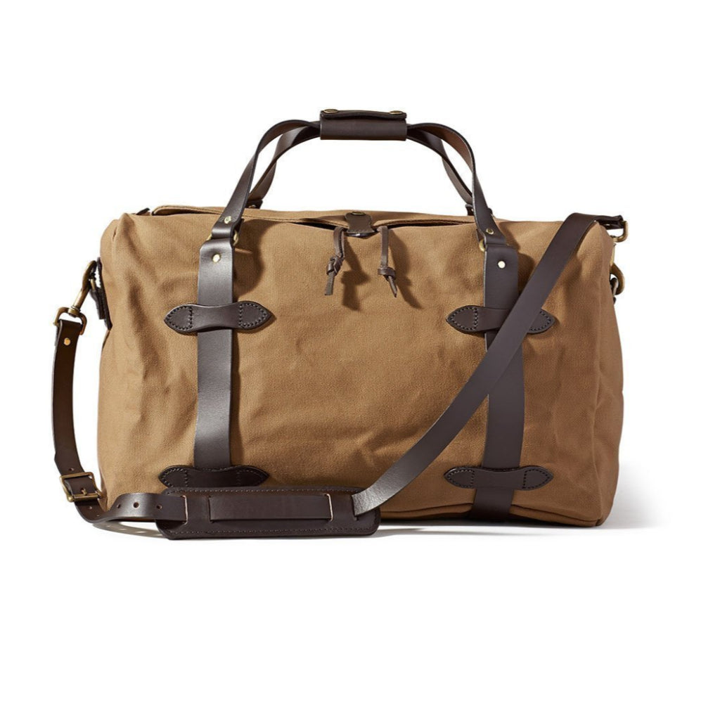 Medium Rugged Twill Duffle Bag Filson 11070325-TN Duffle Bags 43 L / Tan