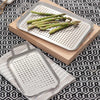 BBQ Trays | Set of 2 Garden Trading BBQT03 BBQ Accessories One Size / Stainless Steel
