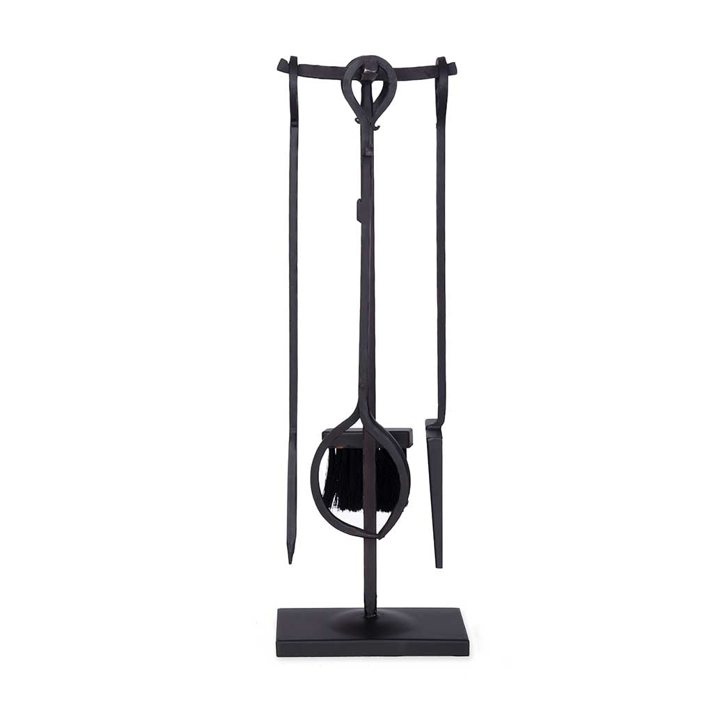 Fireside Tools | Set of 4 Garden Trading FIRE02 Fireside Tools One Size / Black