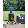 Sarsden Chiminea Garden Trading FPST04 Firepits One Size / Metal