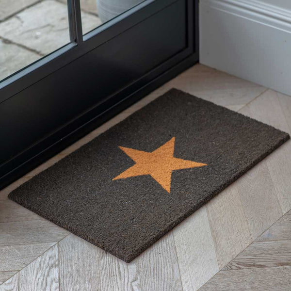 Star Doormat Garden Trading DMCO29 Doormats Small / Charcoal