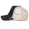 GOAT Trucker Hat Goorin Bros. 101-0385-CHA Caps & Hats One Size / Black