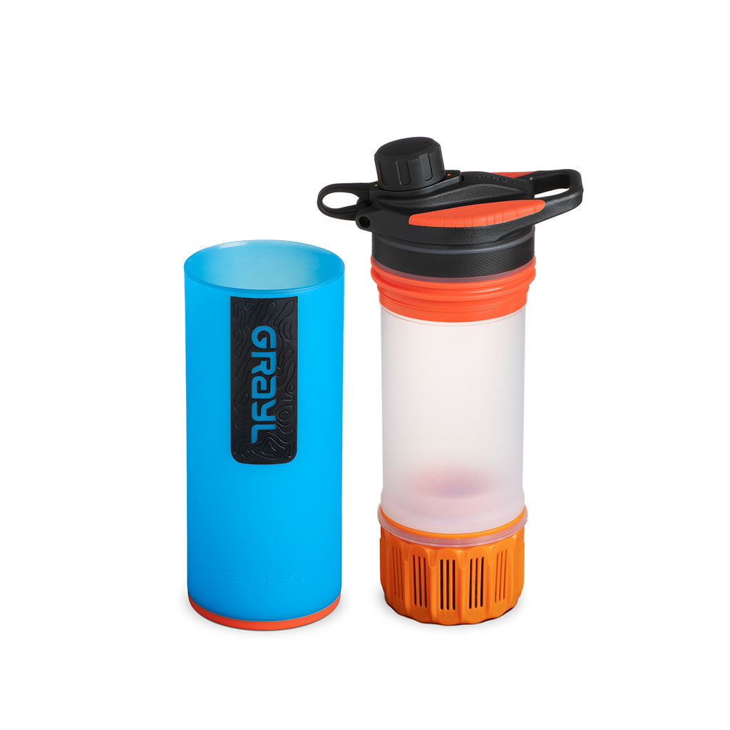 GeoPress Water Purifier Grayl GR-512223 Water Filters 710ml / Bali Blue