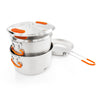 Glacier Stainless Base Camper GSI Outdoors Camp Cook Sets
