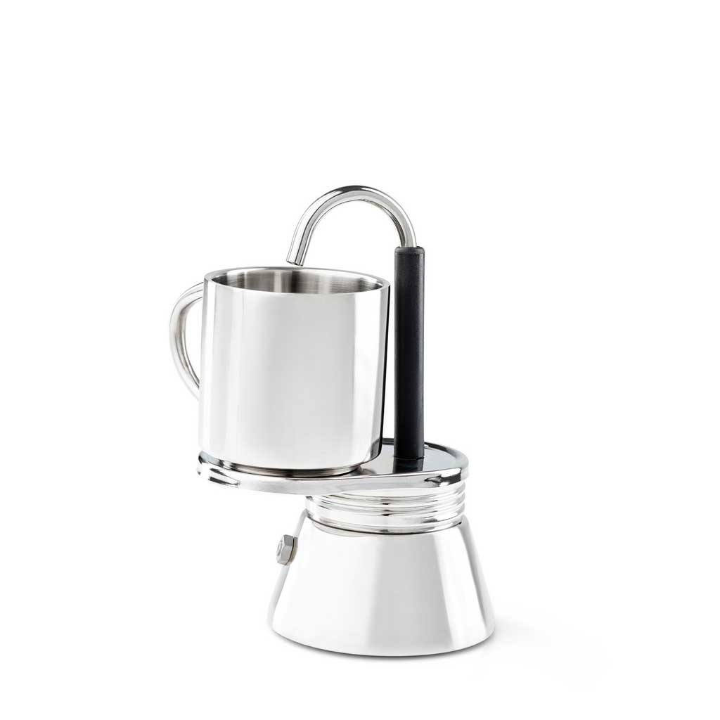 Mini-Espresso Set GSI Outdoors GSI-65105-1 Coffee Makers 4 Shot / Polished