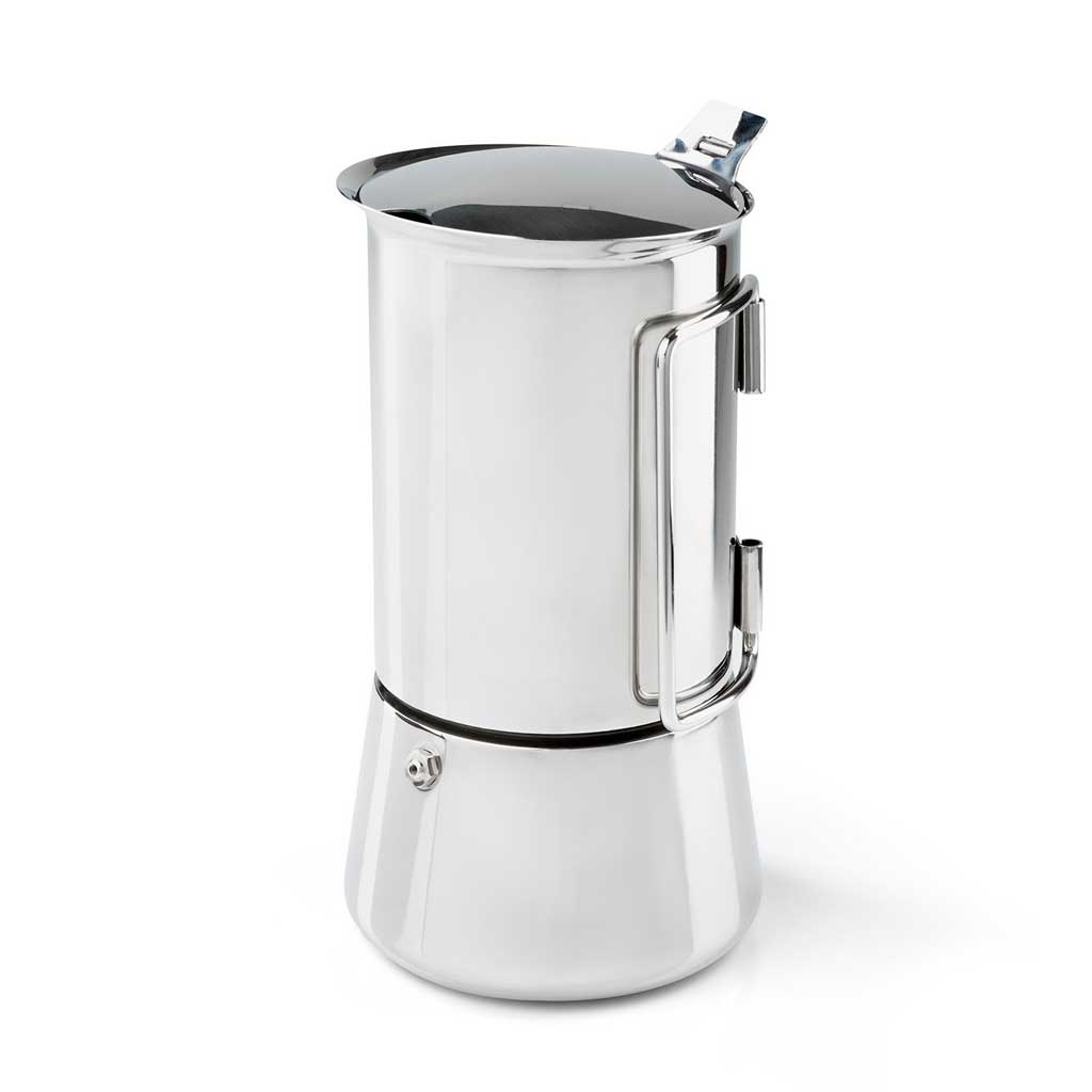 Moka Espresso Pot GSI Outdoors GSI-65100-1 Camp Cook Sets 10 Shot / Polished