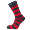 Heritage Merino Outdoor - Men's 2 Pack Horizon Socks 6H/M2MRL Socks M/L / Red/Charcoal