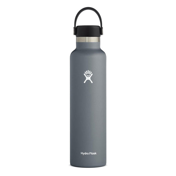 24 oz Standard Mouth Hydro Flask S24SX010 Water Bottles 24 oz / Stone