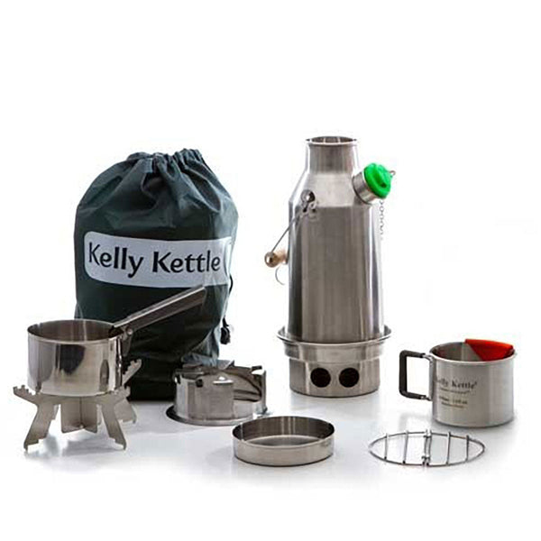 Trekker Kit Kelly Kettle TREKKER-KIT Kelly Kettles 0.6L / Stainless Steel