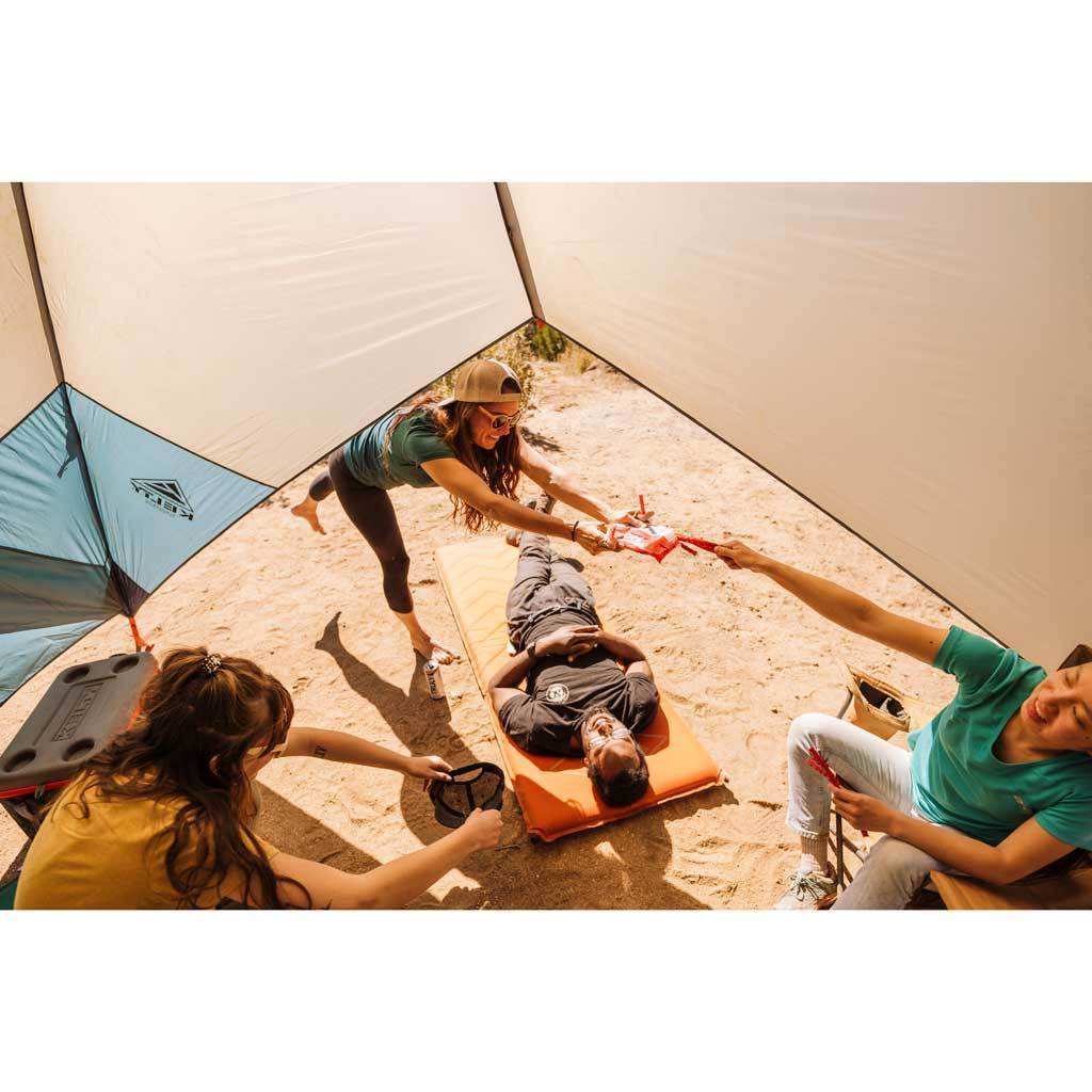 Sunshade w/ Side Wall Kelty 40816720MAL Shelters One Size / Malachite / Golden Oak