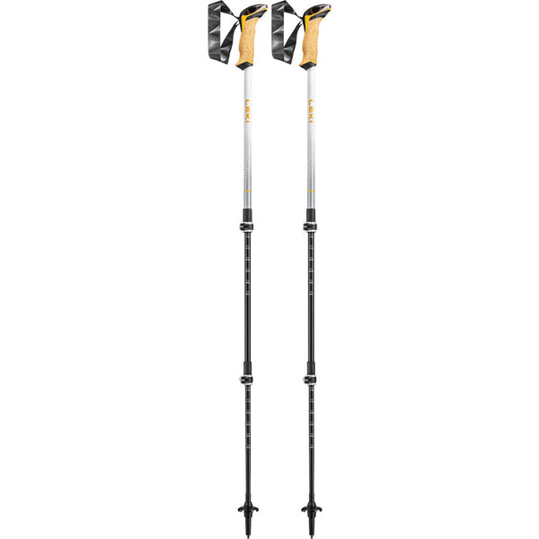 Cressida | Women's (Pair) Leki 65221191 Walking Poles 90-125cm / Mango/White/Silver