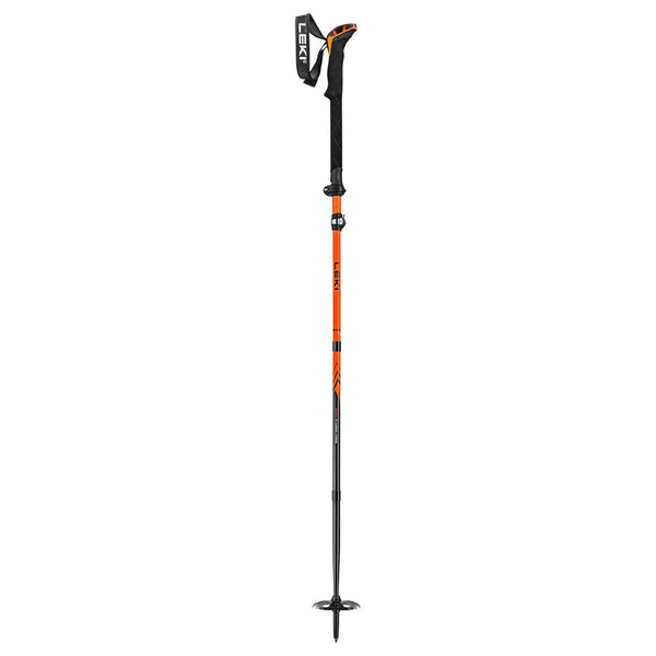 Sherpa FX Carbon Strong Leki 65229801 Walking Poles 120-140cm / Black/Orange