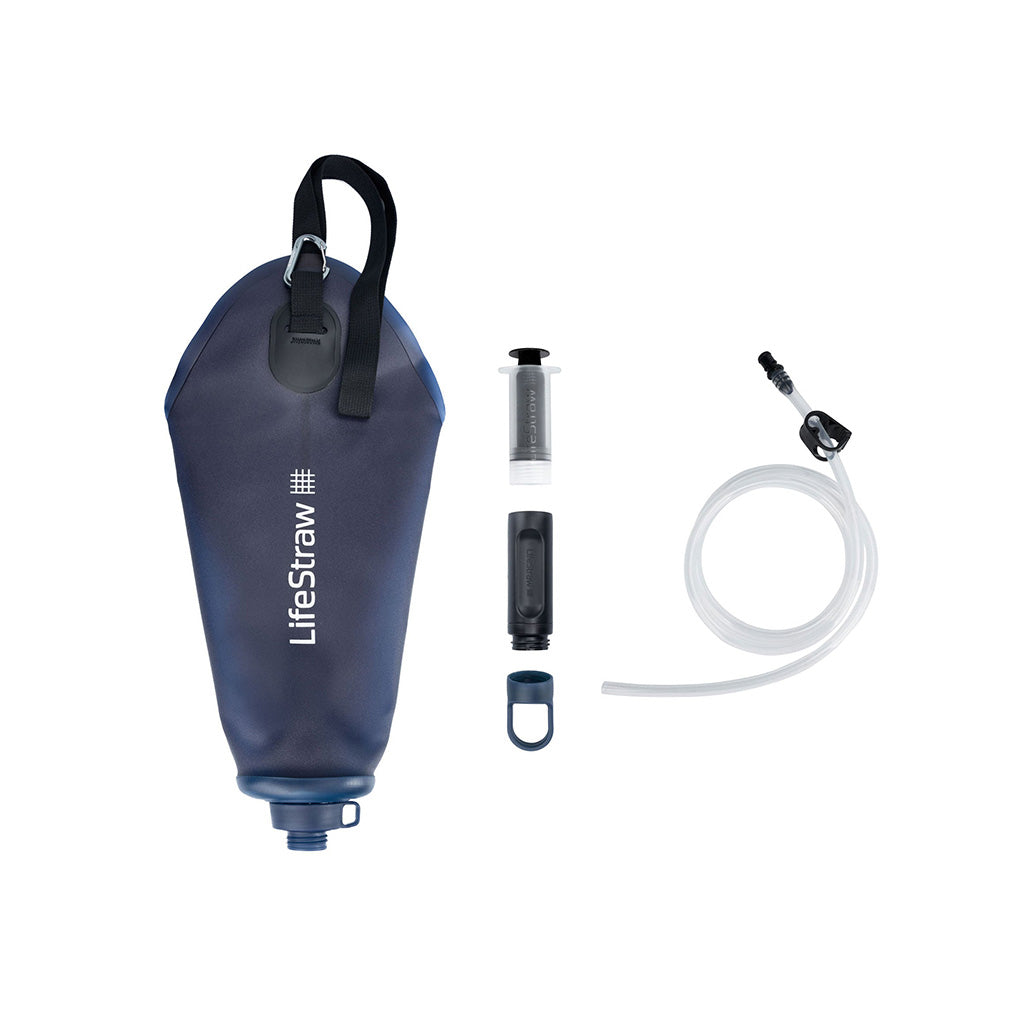 Peak Series | Gravity Water Filter System LifeStraw LSPSF3MBWW Gravity Water Filters 3 L / Mountain Blue