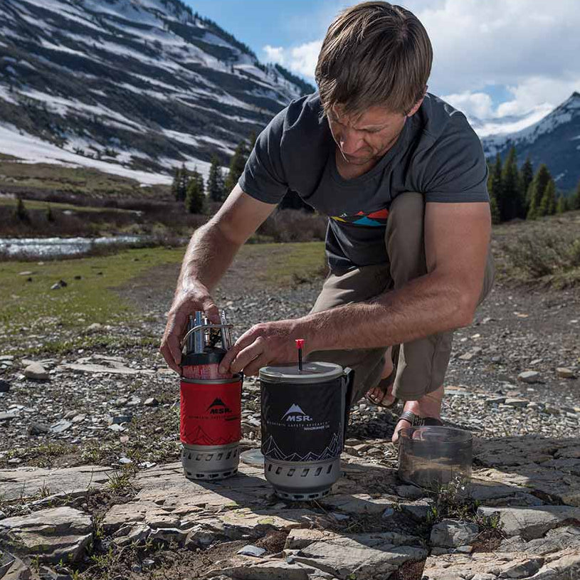WindBurner Personal Stove System MSR 09219 Camping Stoves 1.0L / Red
