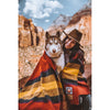 National Park Blanket | Zion NP Pendleton ZA13253853 Blankets 203 x 229 cm / Zion Red