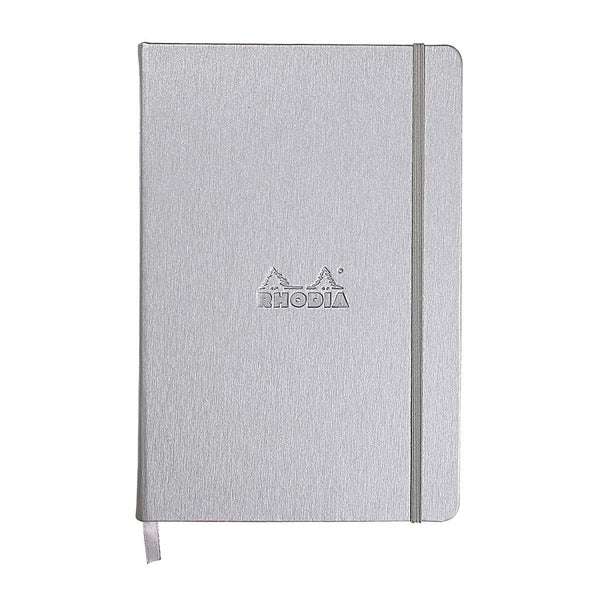 Webnotebook Dot Grid Rhodia 118767C Notebooks A5 / Silver