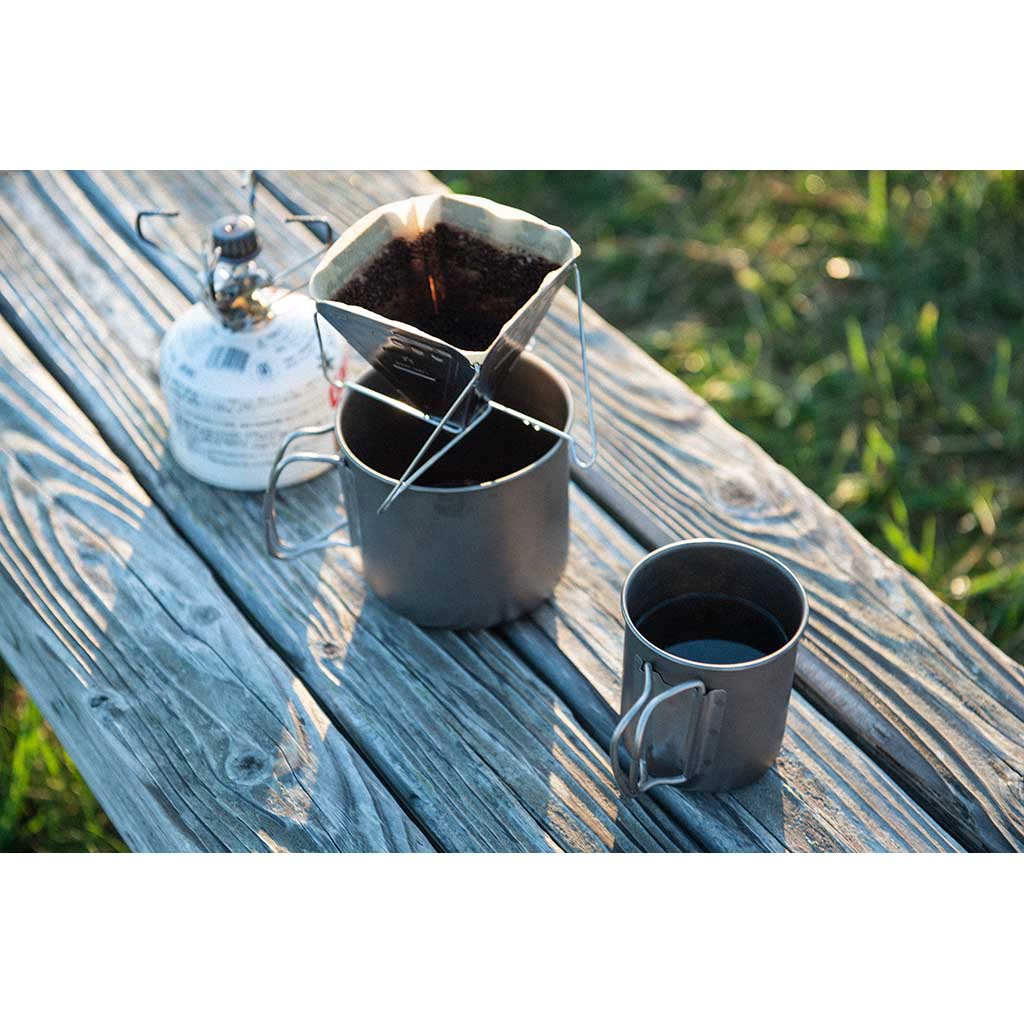 Collapsible Coffee Dripper Snow Peak CS-113 Drippers One Size / Silver